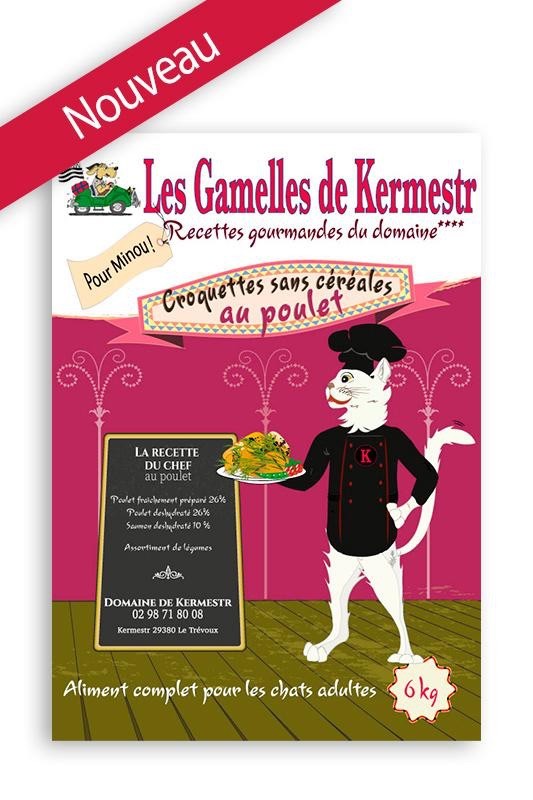 de Kermest - NOUVELLE GAMME CROQUETTES POUR CHAT